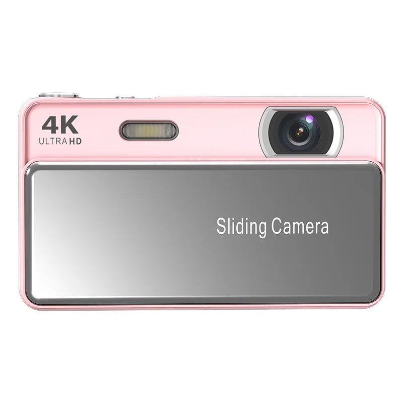 4K CCD Retro Digital Camera Portable Camera 13 Million Pixels Auto Focus Entry-level Camera Dual Camera Flash Student CCD
