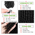 18 Inch Synthetic Passion Twists Crochet Hair 12Roots/lot Pre-looped and Pre-Twisted Crochet Braid Hair Extensions for Women