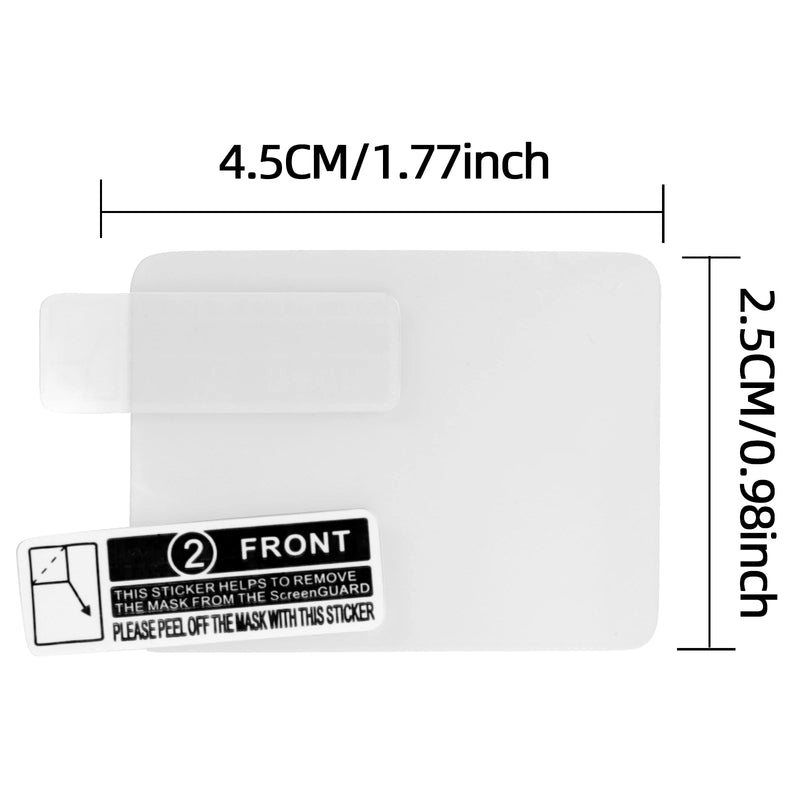 Baofeng UV-32 Walkie Talkie Screen Protector Fingerprint Proof Automatic Repair Scratch Specially Designed for UV-32 DM-32 Radio