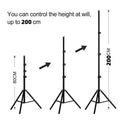T-Shape Backdrop Stand Kit with Background Cloth Video Chroma Key Green Screen Frame Stand For Photography Photo Studio Props