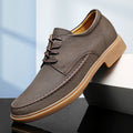 New Men's Lace-Up Casual Shoes For Autumn And Winter Fashionable Business Comfort Office Shoes  Outdoor Breathable Walking Shoes