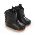 0-18M Infant Baby Autumn Winter Short Boots Soft Cotton Material Rubber Sole Warm Casual Walking Boots
