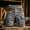 Splicing Cargo Knee Shorts Men Sports Casual Bermuda | SAMAG