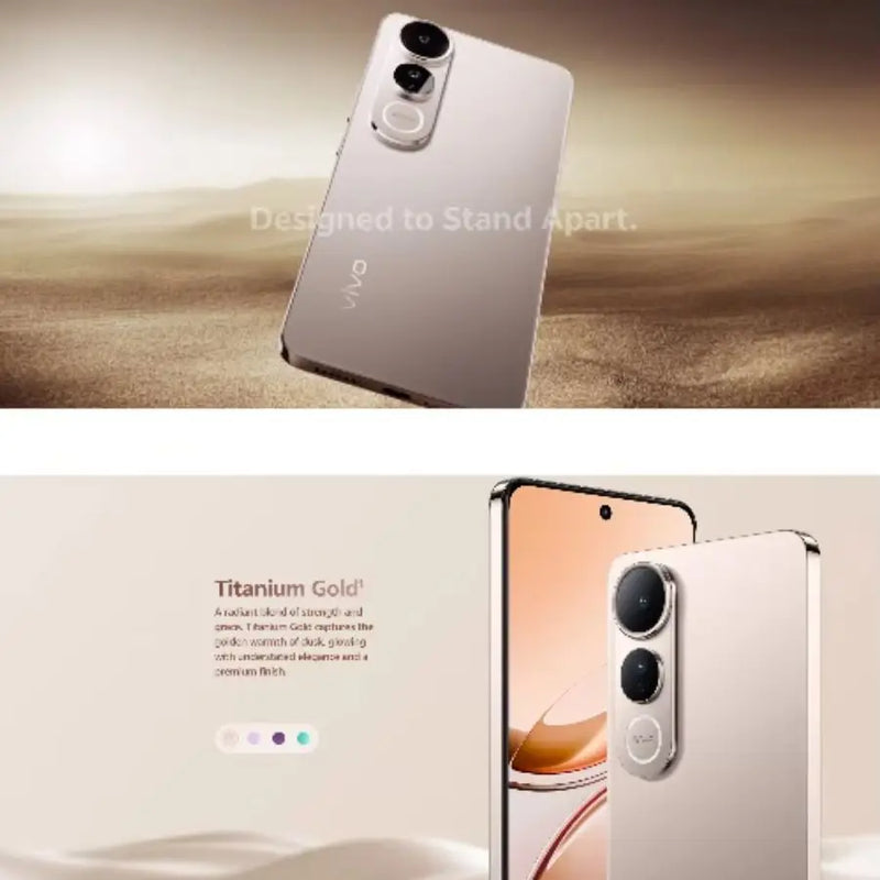 Vivo V50 Lite 5G Global Edition Smartphone 2026 Latest Model 6.77-inch 120Hz AMOLED Display 6500mAh Battery 8+256GB Smartphone