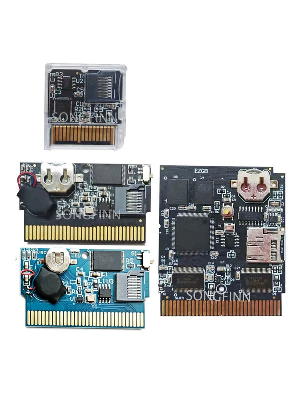 Superior Retro All in 1 EZ 16 32 Bit Video Game Card Junior Definitive Air Paralle Real-Time Clock RTC Save
