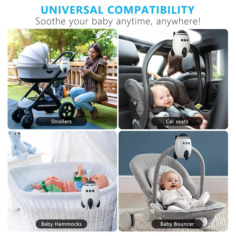 Baby Rocker Portable Baby Bouncer Accessory Can Play Lullabies To Help Babies Fall Asleep Baby Sleep Aid Newborn Essentials Best