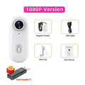 4K/1080P  Mini Magnetic Action Camera HD WiFi Wireless Body Mount POV Holder Bodycam Vlogging Motorcycle Helmet Sports Video Cam