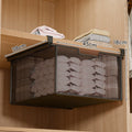 Large Capacity Underwear Storage Basket Pure Color Under Shelf Wardrobe Organizer Design Cabinet Hanging - View 8 | SAMAG