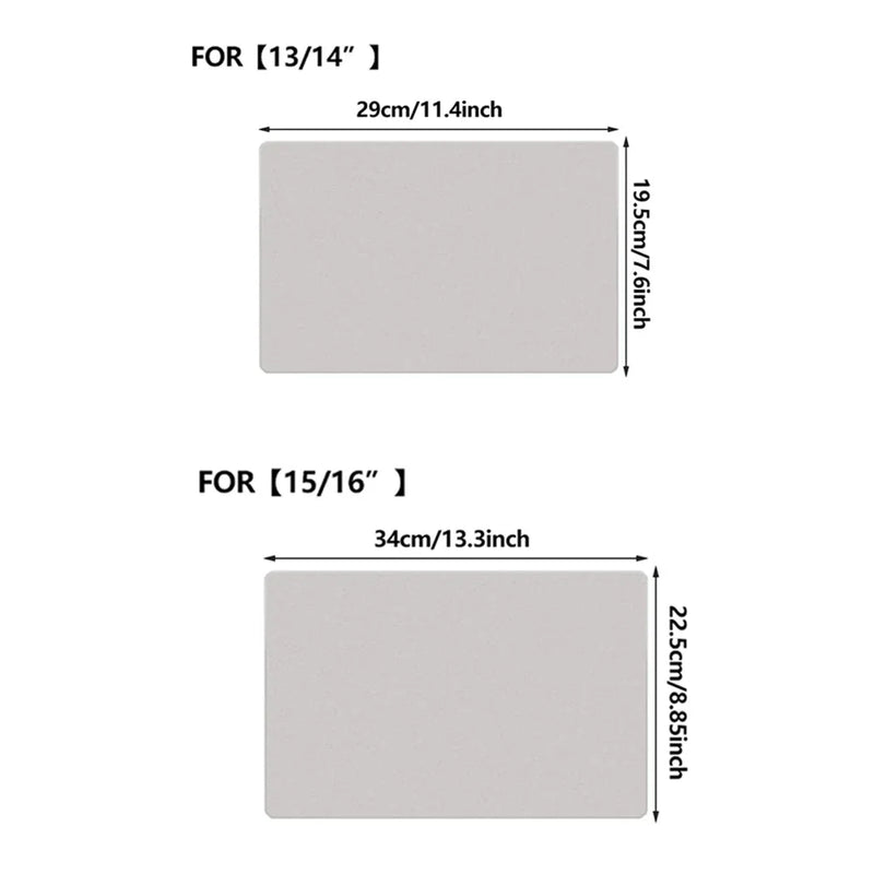 Notebook Keyboard Blanket Cover Microfiber Dustproof Protective Film Laptop Screen Cleaning Cloth for MacBook 13/14/15/16 Inch