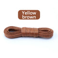 1Pair Waxed Cotton Shoelaces Waterproof Leather Shoelace Sneakers Boots Flat Laces for Shoes Accessories 70/90/120/150cm