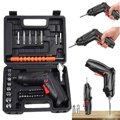 3.6v Power Tools Set Household Maintenance Repair Built - inLithium Battery Mini Electric Drill Cordless Screwdriver | SAMAG