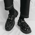 Hot selling thick soled men's shoes Trendy brand designer style Outdoor fashion street walking Daily Young Work Shoes 38-46