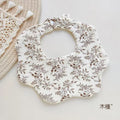 Newborn Baby Bibs for Boy Girl Cute Animal Burp Cloths Cotton Muslin Soft Infants Breathable Feeding Bibs Feeding Accessories