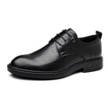 Men's leather shoes, autumn business formal leather shoes, casual British dress shoes