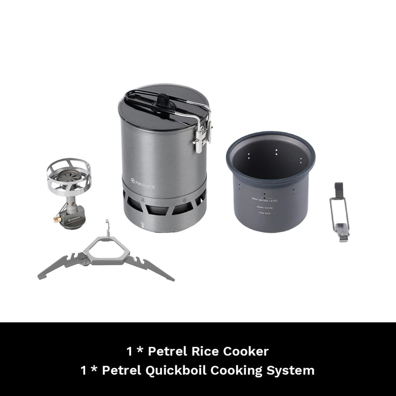Fire-Maple Petrel Micro-pressure Rice Cooker Ultralight Portable Cooking Cup for G3 Pot 300ml Camping Backpacking Cookware