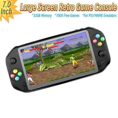 Portable Retro Game Console 7 inch HD Screen Arcade Video | SAMAG
