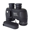Boshile 10x50 Binoculars Built-in Compass Telescope Zoom Navigation Hunting Hiking Camping Big Eyepiece Waterproof Nitrogen Bak4