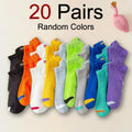 5/10/20/30pairs Simple Stripe Pattern Liner Anklets Socks | SAMAG