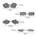 1 Pair Vintage Sweater Swirl Clip Cape Cloak Clips for Dress Retro Cardigan Clip Shawl Clasp Shirt Button Clip for Girl Women