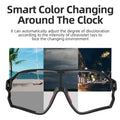 ROCKBROS Photochromic Cycling Glasses UV400 Sunglasses | SAMAG