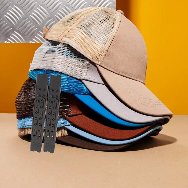 10Pairs Hat Extender Strap Adjustable Cap Extender for Snapbacks Baseball Hats Comfort Fit Solution Replace Broken Straps