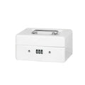 Small/Large Locking Cash Box Double Layer Safe Metal Money with Tray Cover Key Lock/ Password Saving - View 20 | SAMAG