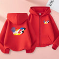 New Children's Sport - style Zipper Hooded Sweatshirt - View 3 | SAMAG