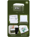 6/9L Camping Car Refrigerator Heat Preservation Mini Freezer Fridge Portable Barbecue Insulation Box for Outdoor Camping Fishing