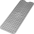 1pc Cartoon Extra Long Bathtub Mat 40x100cm Non Slip Bath Mat for Bathroom Tubs Shower Mats with Suction Cups & Drain Holes
