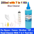 Print Head Dtf Cleaner Printer Cleaning Liquid Kit for Epson Canon HP Brother Nozzle Cleaning Solution Fluid Clean Printer Heads