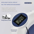 Baby Bathtub Real-time Temperature Silicone Non-Slip Foot Bath Bucket Folding Bathroom With Temperature Sensing