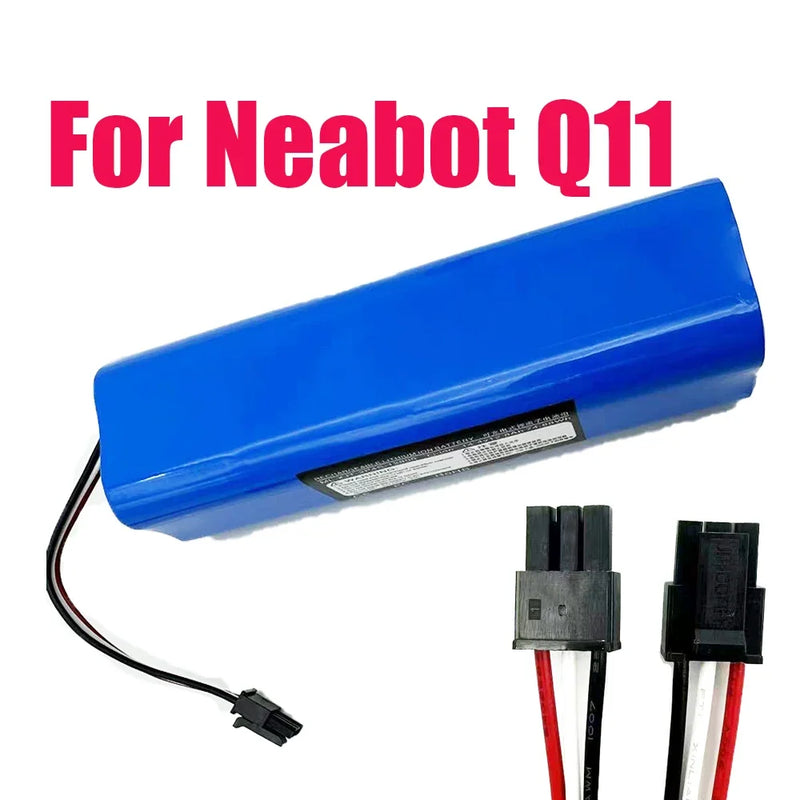 2025 12800mAh Rechargeable Li-ion Battery for neabot Robotic vacuum cleaner Q11