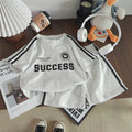 Summer Sporty Style Children Sets Letter Pattern | SAMAG