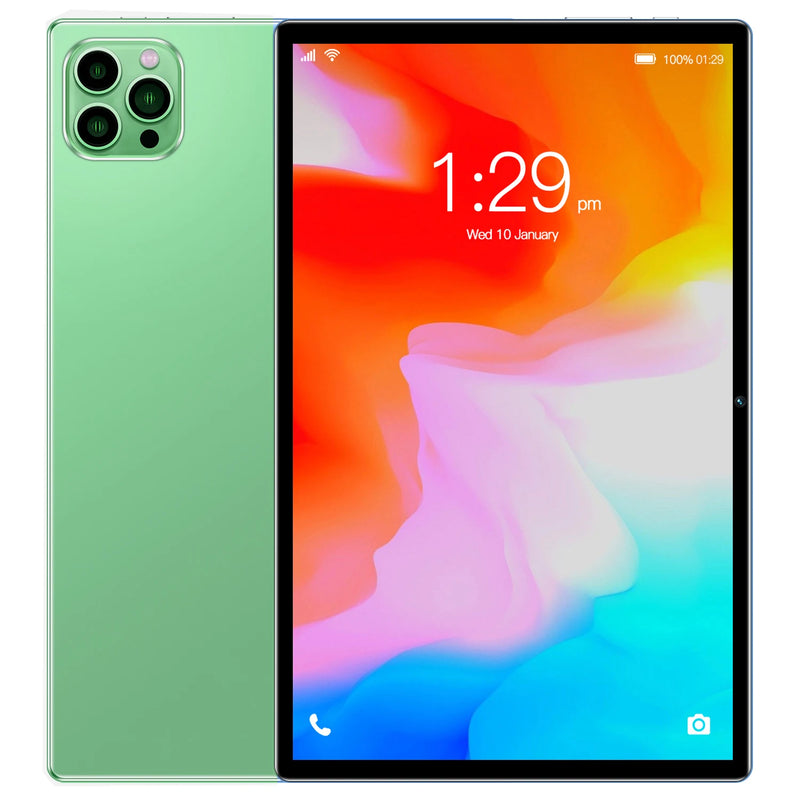 Android Global Version New 10.1 Inch Tablets Octa Core 4GB RAM 64GB ROM ULTRA SLIM Double SIM Calls HD Display Tablet PC
