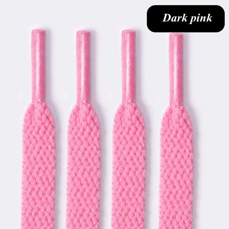 Flat AF1 Sneakers Shoelaces Canvas Basketball Shoelace Black White Color Classic Shoes laces 36colors Shoe Lace Accessories