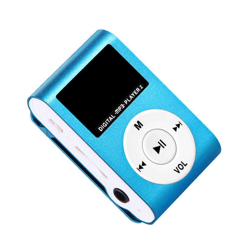 Mini MP3 Player Portable Music 3 5mm Interface Micro Stereo Sports