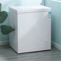 58L/72L Small Freezer, Energy Saving Chest Deep Freezer with 6 Level Adjustable Thermostat, Top Opening Compact Freezer