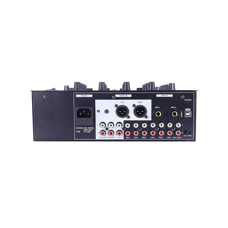 FLALWREO M4000 Professional Mini DJ Controller for Club Disco Home Audio Power Mixer Console Mini Speaker Use