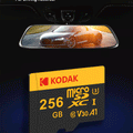 KODAK Micro SD 512GB 256GB Memory Card UP TO 100MB/s C10 U3 32GB 64GB 128GB TF Card 4K HD For USB Card Reader Adapter Microsd