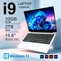 15.6" Laptop Computer Intel Core I9-10980HK 32GB RAM 2TB SSD Windows 11 Home Gaming Office Business Computer High Performance