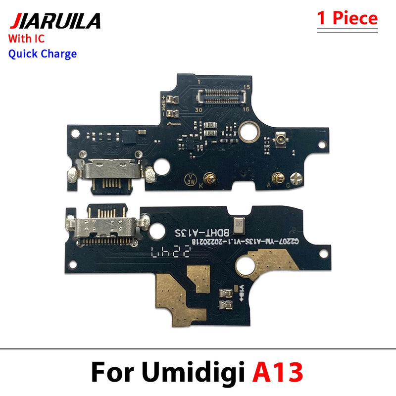 For Umidigi Bison A7 A9 A11 A13 A15 F3 G1 G9 G100 A11 Pro Max USB Board Charging Port Phone Charger Flex Cable Connector Board
