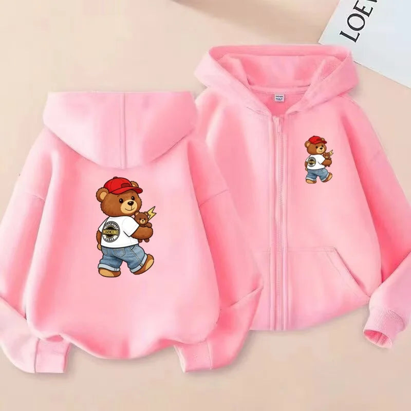 Children's Sports Jackets, Cute Animated Printed Zipper - View 14 | SAMAG