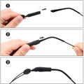 Anti Slip Elastic Glasses Rope Stretchable Eyeglasses Cord Soft Spectacles Lanyard Swimming Running Lasting Sturdy Eyewear Strap