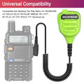 BAOFNEG BF-850 Walkie Talkie Speaker Mic Dual PTT IP54 Waterproof For BAOFENG AR-39 UV-21PRO BF-888S AR-152 UV-5R Ham Radio