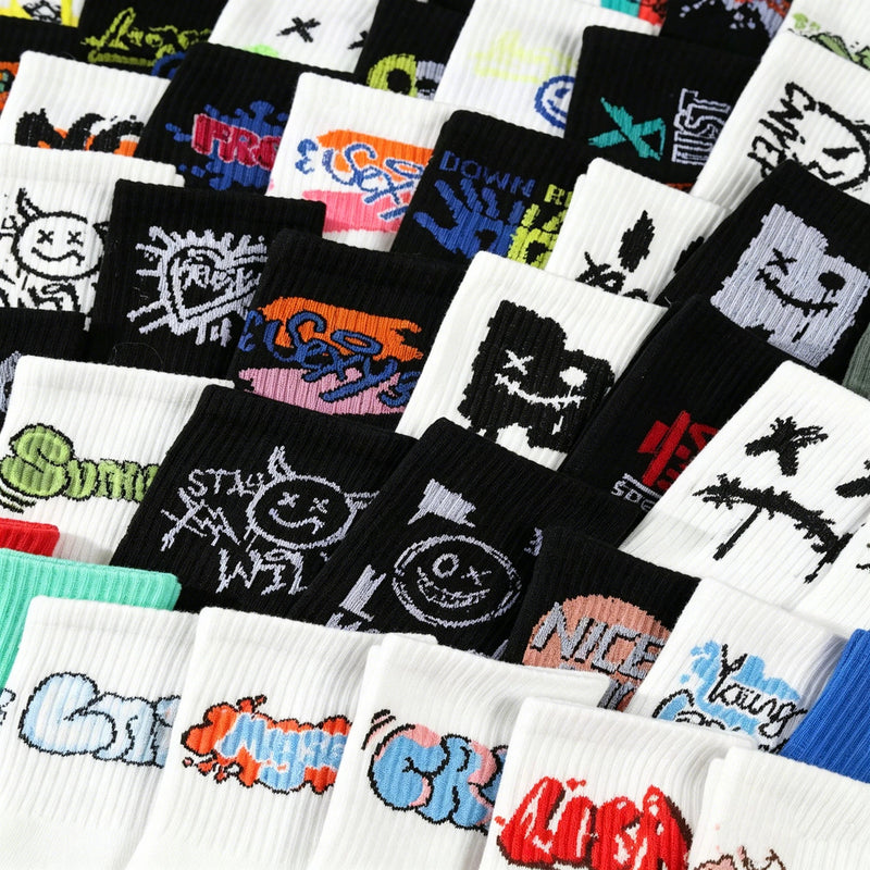 5/10/20 Double Random Graffiti Printed Men's and Women's | SAMAG