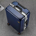 COLENARA Cabin Suitcase Men's Business Boarding Box Women's Aluminum Frame Trolley Case 20"22"24"26 Inch Large Capacity Luggage
