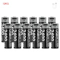 1.5V AA 3400mAh USB Type-C Rechargeable Lithium Battery for Hunting Camera Remote Control Mouse Smart Door Lock Microphone