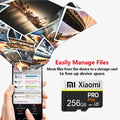 Mijia Xiaomi Memory Card 512GB Quick Transfer Micro TF SD Card 128GB 256GB U3 4K Full HD Memoria SD Flash Card For Phone/Laptop