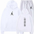Spring and autumn outdoor fitness basketball casual sportwear set fashion men's hooded jumper + jogging - View 5 | SAMAG