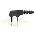 Baofeng Covert Acoustic Air Tube Mic Microphone Earphone Earbud Headset Earpiece Headphone For Kenwood Walkie Talkie Radio